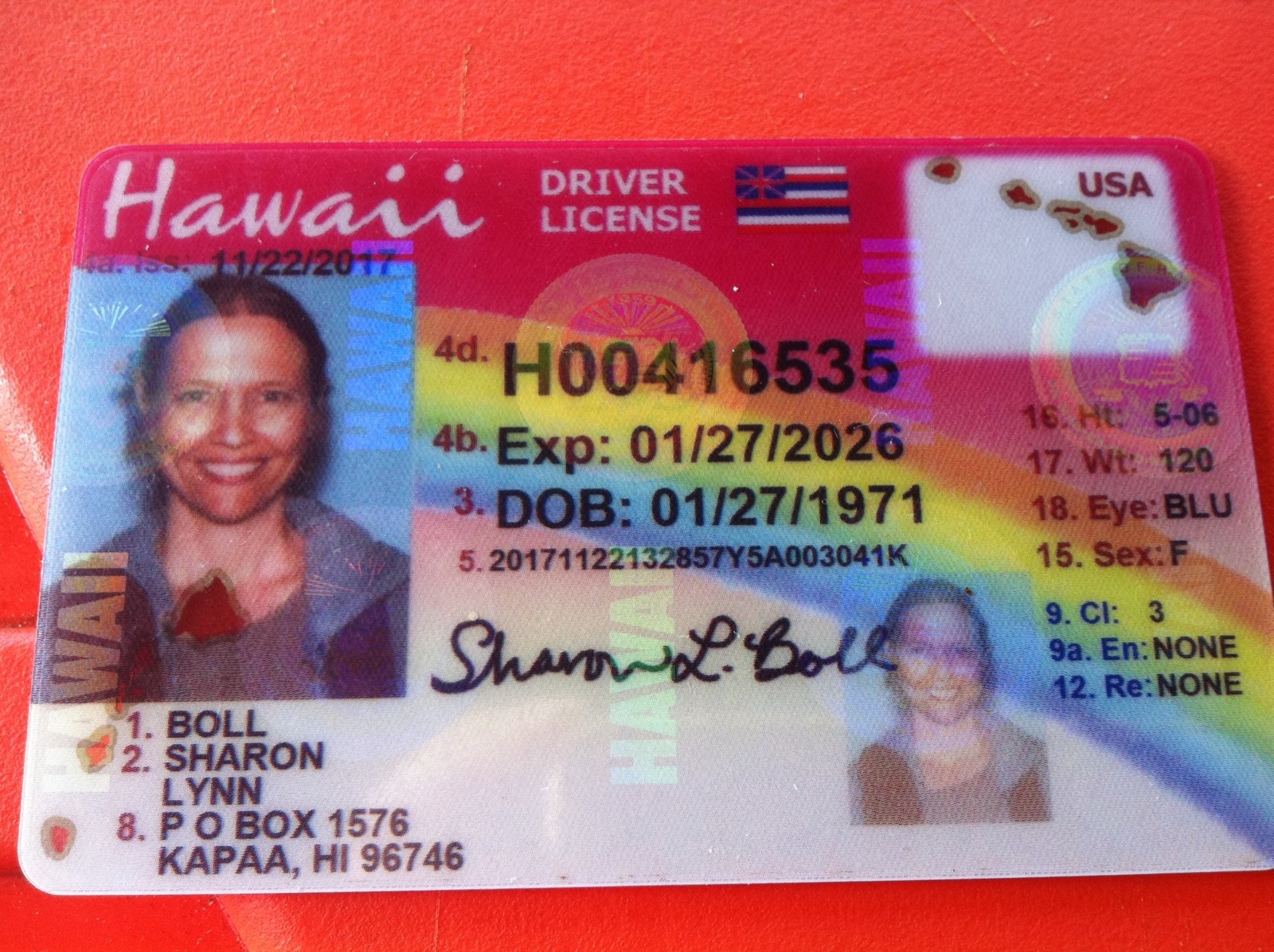 Hawaii Driver License