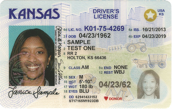 Kansas Driver License