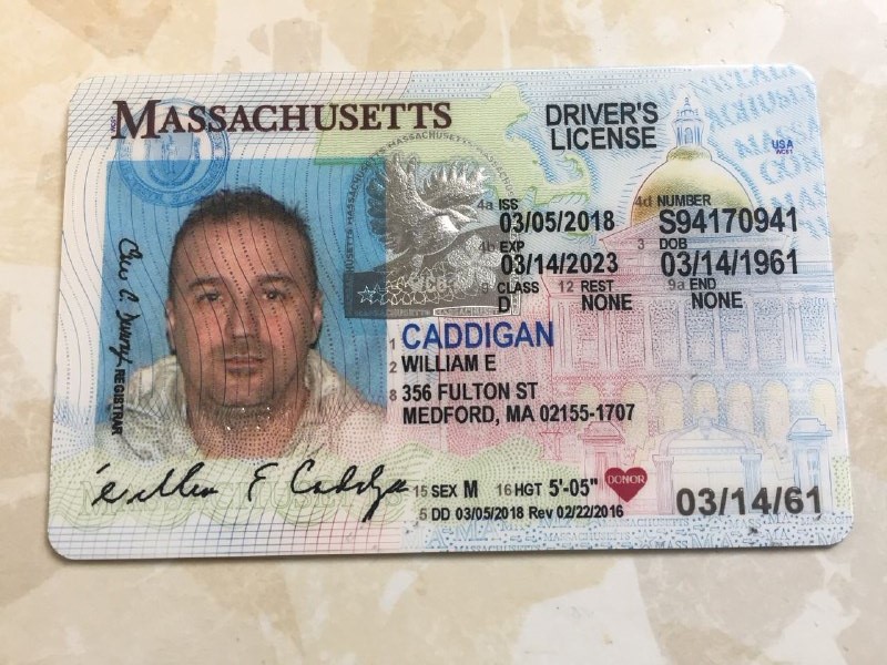 Massachusetts Driver License