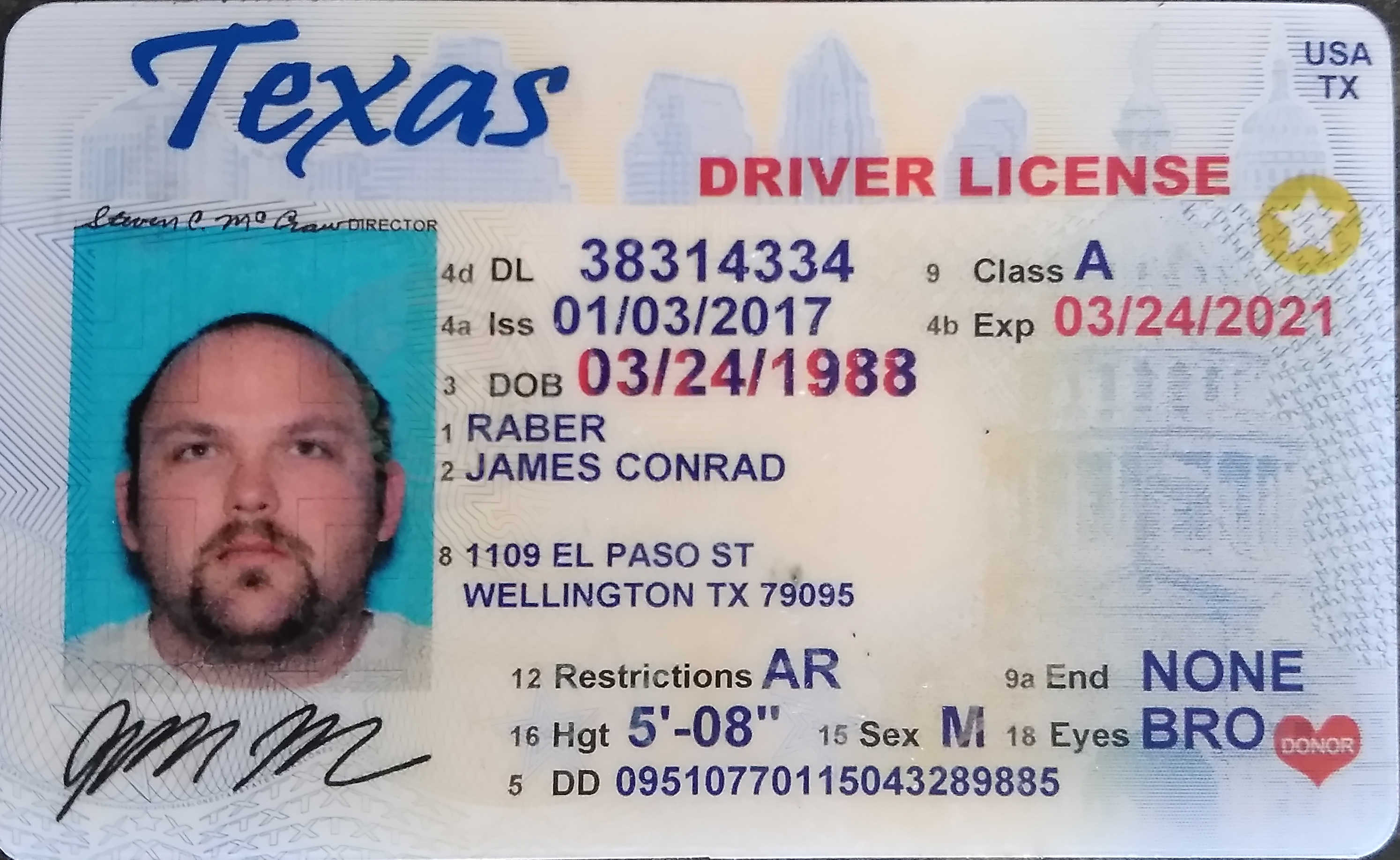 Texas Driver License