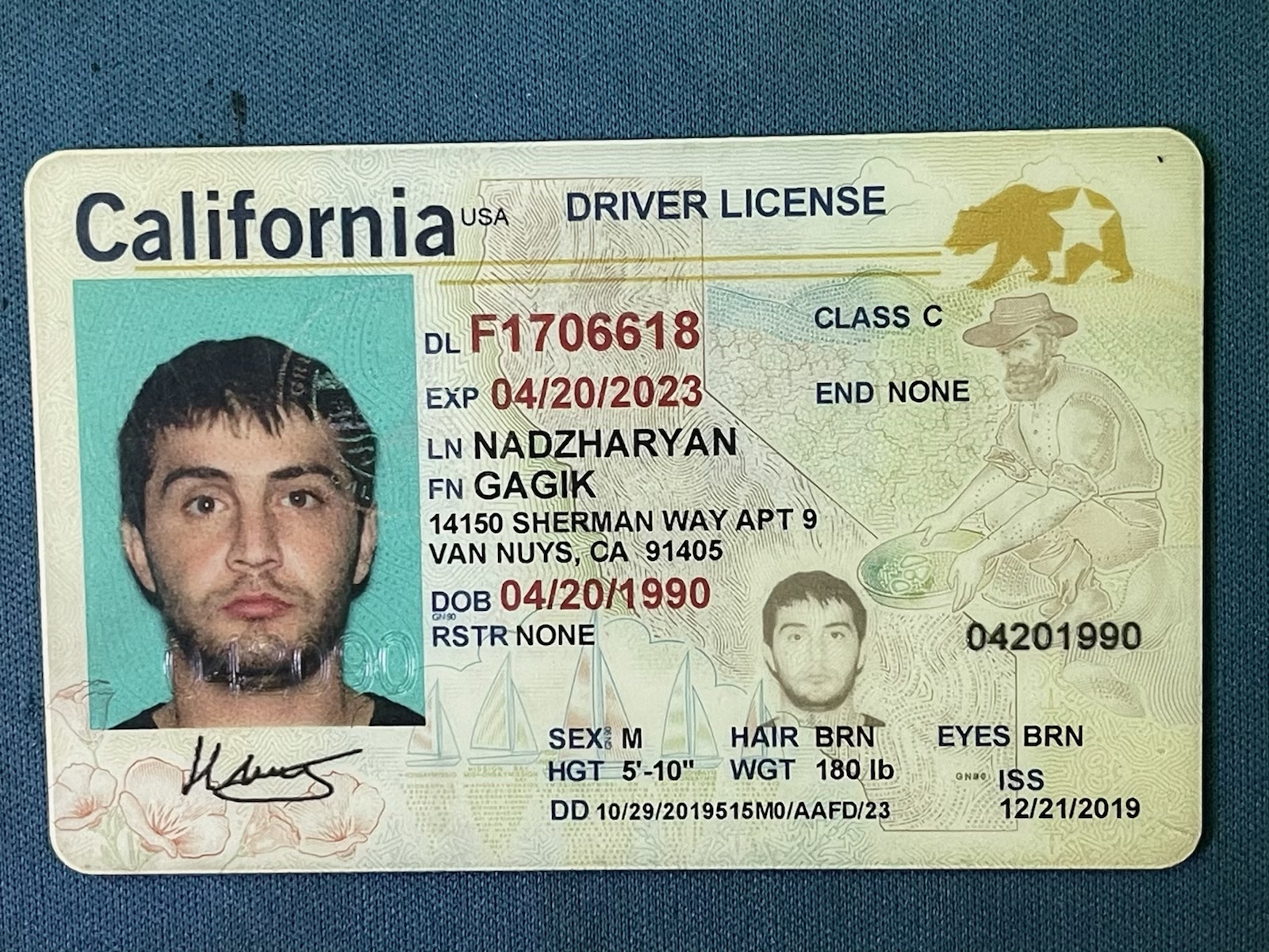 California Driver License